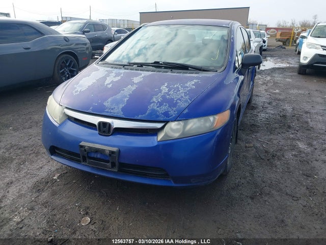 2007 Honda Civic Dx მანქანა იყიდება აუქციონზე, vin: 2HGFA15347H018542, აუქციონის ნომერი: 12563757