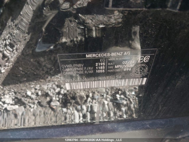 W1N4N4HB9RJ611354 Mercedes-Benz Gla 250 4matic
