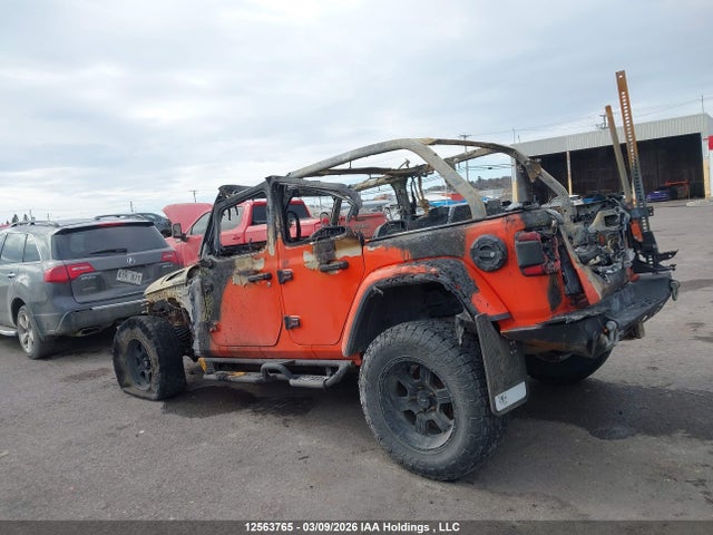 12563765 :رقم المزاد ، 1C4HJXEG3KW554597 vin ، 2019 Jeep Wrangler Unlimited Sahara مزاد بيع