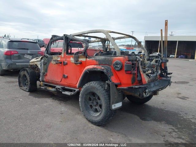 12563765 :رقم المزاد ، 1C4HJXEG3KW554597 vin ، 2019 Jeep Wrangler Unlimited Sahara مزاد بيع