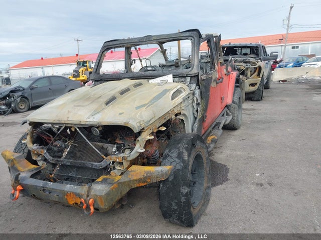 12563765 :رقم المزاد ، 1C4HJXEG3KW554597 vin ، 2019 Jeep Wrangler Unlimited Sahara مزاد بيع