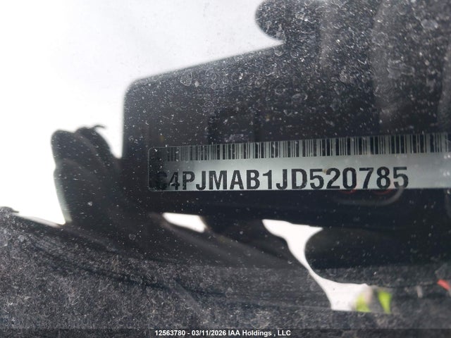 1C4PJMAB1JD520785 Jeep Cherokee Sport