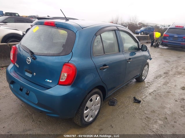 2015 Nissan Micra S/sr/sv მანქანა იყიდება აუქციონზე, vin: 3N1CK3CPXFL226840, აუქციონის ნომერი: 12563787