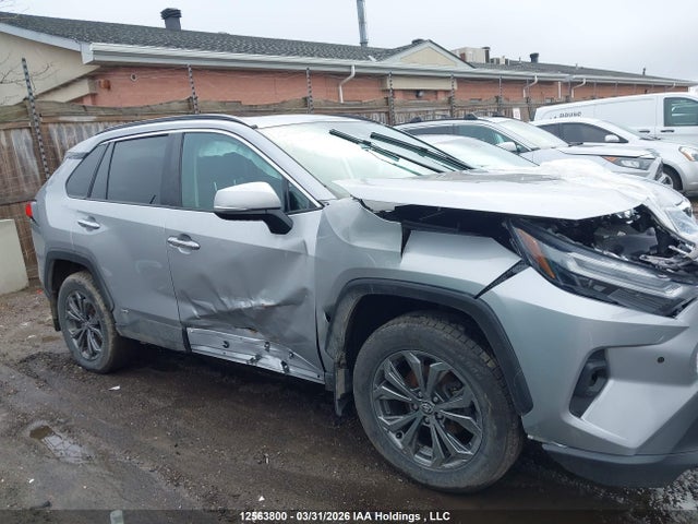 2022 Toyota Rav4 Hybrid მანქანა იყიდება აუქციონზე, vin: 2T3DWRFV8NW141568, აუქციონის ნომერი: 12563800