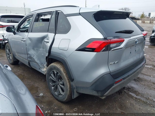 2022 Toyota Rav4 Hybrid მანქანა იყიდება აუქციონზე, vin: 2T3DWRFV8NW141568, აუქციონის ნომერი: 12563800