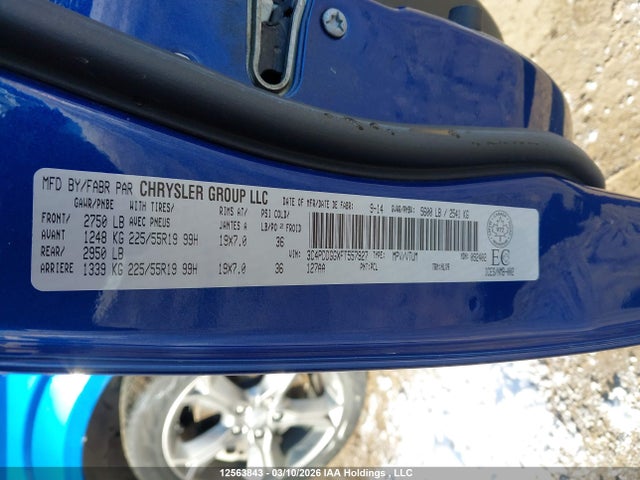 3C4PDDGGXFT557927 Dodge Journey Crossroad