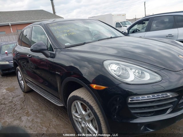 2012 Porsche Cayenne S Hybrid მანქანა იყიდება აუქციონზე, vin: WP1AE2A22CLA93980, აუქციონის ნომერი: 12563853