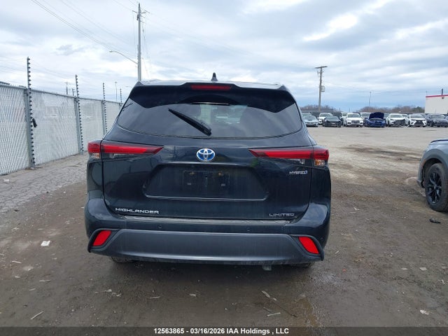 Продажа на аукционе авто 2024 Toyota Highlander Hybrid Limited, vin: 5TDXBRCH2RS627100, номер лота: 12563865