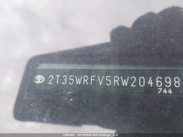 12563881 :رقم المزاد ، 2T35WRFV5RW204698 vin ، 2024 Toyota Rav4 Xse مزاد بيع