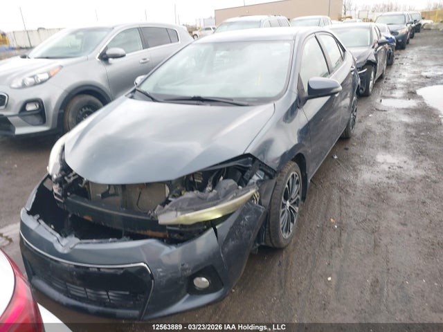 12563889 :رقم المزاد ، 2T1BURHE6FC463809 vin ، 2015 Toyota Corolla L/le/le Pls/prm/s/s Pls مزاد بيع
