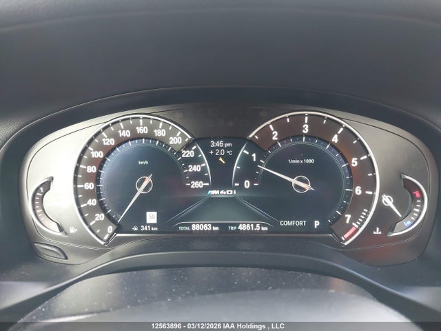 Aukcja sprzedaży 2019 Bmw X3 M40i, vin: 5UXTS3C50K0Z02892, numer aukcji: 12563896