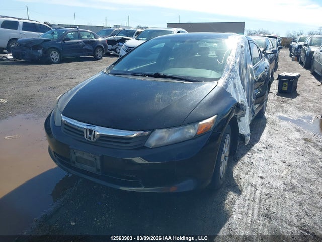 12563903 :رقم المزاد ، 2HGFB2F42CH108549 vin ، 2012 Honda Civic Lx مزاد بيع