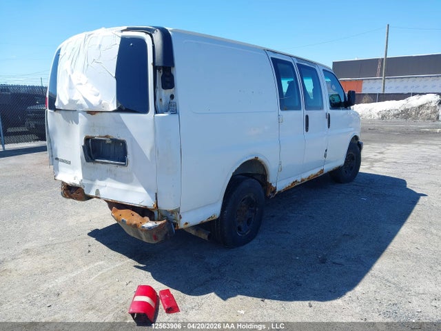 2011 Chevrolet Express 2500 Work Van მანქანა იყიდება აუქციონზე, vin: 1GCWGFFA7B1163296, აუქციონის ნომერი: 12563906