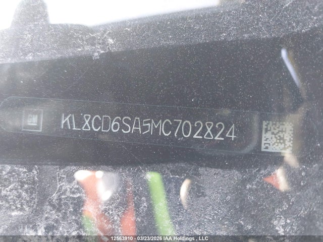 2021 Chevrolet Spark 1lt Cvt მანქანა იყიდება აუქციონზე, vin: KL8CD6SA5MC702824, აუქციონის ნომერი: 12563910