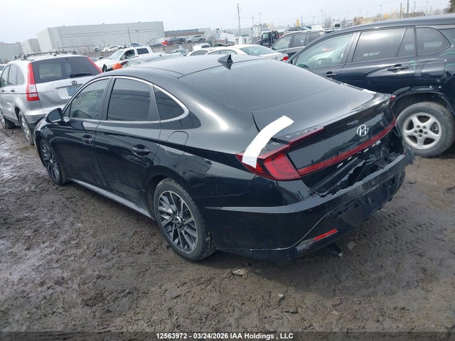 12563972 :رقم المزاد ، KMHL64J21NA239895 vin ، 2022 Hyundai Sonata Luxury مزاد بيع