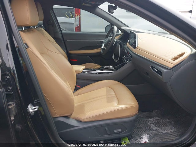 12563972 :رقم المزاد ، KMHL64J21NA239895 vin ، 2022 Hyundai Sonata Luxury مزاد بيع