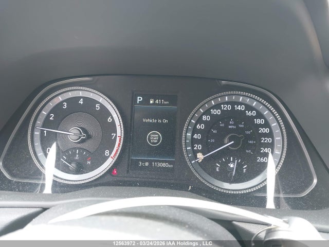 12563972 :رقم المزاد ، KMHL64J21NA239895 vin ، 2022 Hyundai Sonata Luxury مزاد بيع