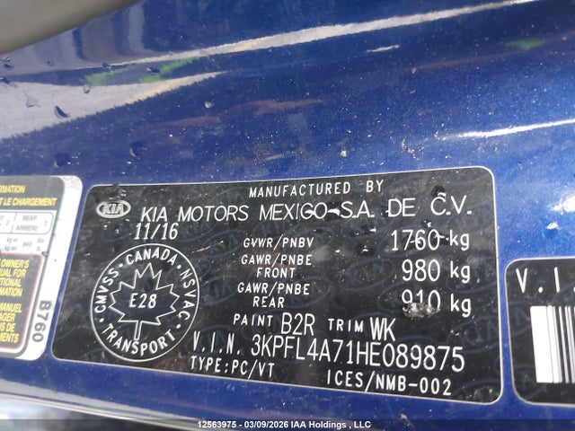 KIA Forte 2017 3KPFL4A71HE089875 Image 18