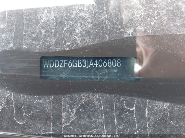 WDDZF6GB3JA406808 Mercedes-Benz E 400 4matic