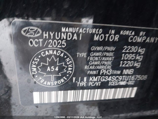 KMTG34SC9TU167508 Genesis G70 Prestige