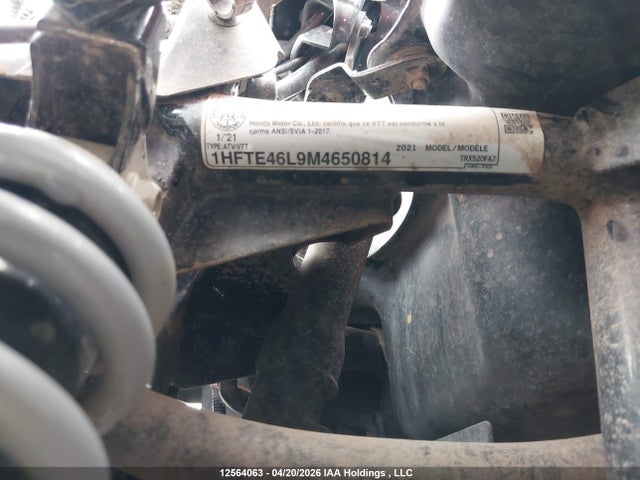 1HFTE46L9M4650814 Honda TRX520 FA