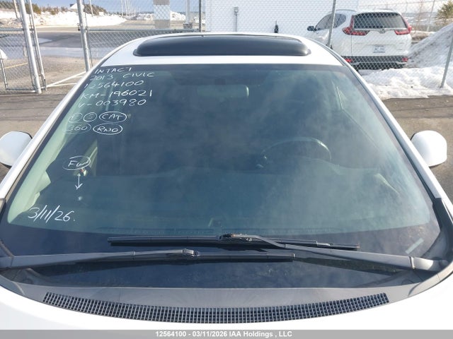 12564100 :رقم المزاد ، 2HGFB2F5XDH003980 vin ، 2013 Honda Civic Ex مزاد بيع