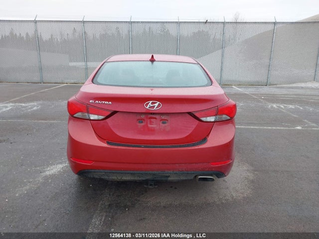 KMHDH4AH6GU494904 Hyundai Elantra Gls
