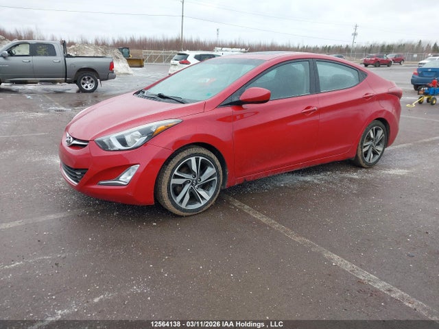 KMHDH4AH6GU494904 Hyundai Elantra Gls