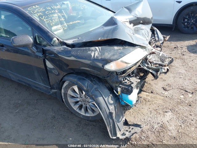 2009 Honda Civic Exl მანქანა იყიდება აუქციონზე, vin: 2HGFA16069H104622, აუქციონის ნომერი: 12564146