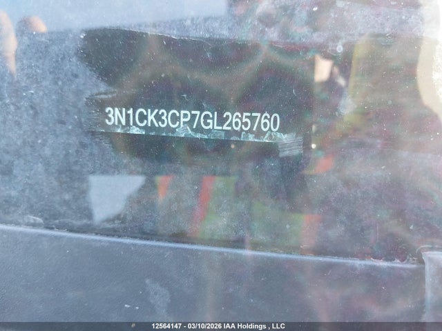 Продажа на аукционе авто 2016 Nissan Micra, vin: 3N1CK3CP7GL265760, номер лота: 12564147