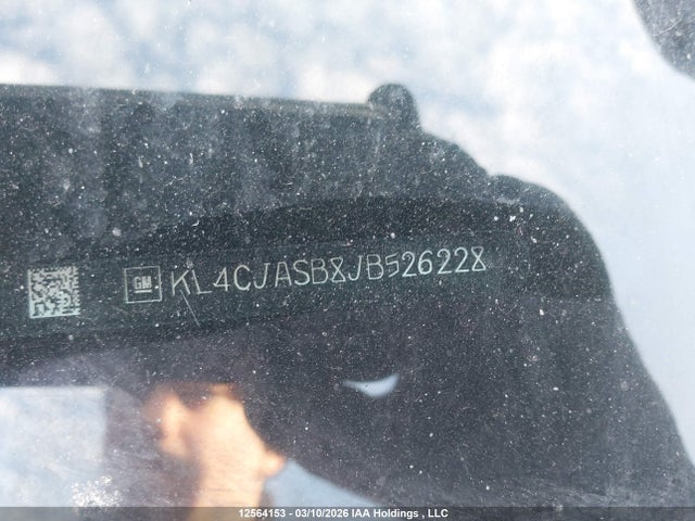 12564153 :رقم المزاد ، KL4CJASB8JB526228 vin ، 2018 Buick Encore مزاد بيع
