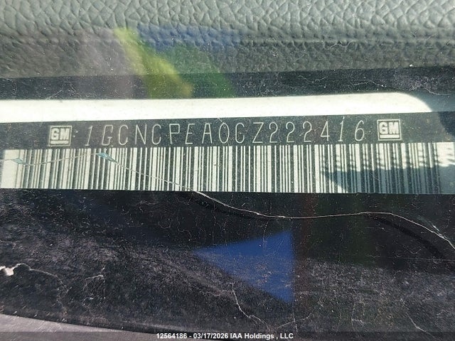 Aukcja sprzedaży 2012 Chevrolet Silverado C1500, vin: 1GCNCPEA0CZ222416, numer aukcji: 12564186
