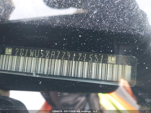2007 Chevrolet Impala Ltz მანქანა იყიდება აუქციონზე, vin: 2G1WU58R779171531, აუქციონის ნომერი: 12564216