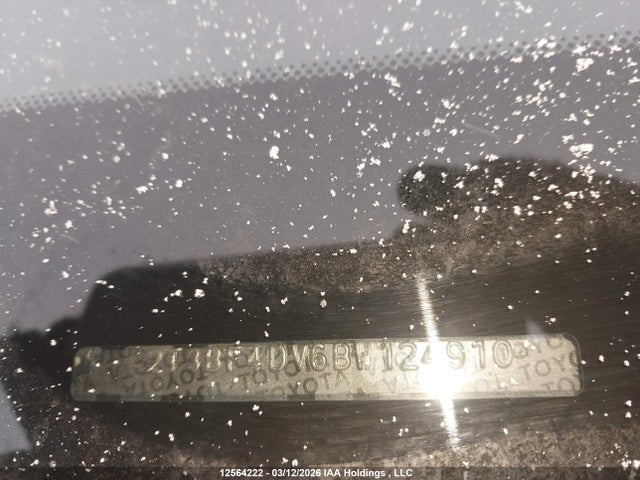 12564222 :رقم المزاد ، 2T3BF4DV6BW124910 vin ، 2011 Toyota Rav4 مزاد بيع
