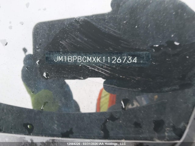 Продажа на аукционе авто 2019 Mazda Mazda3 Gs, vin: JM1BPBCMXK1126734, номер лота: 12564226