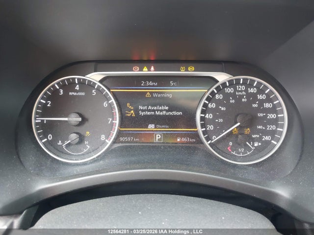 Продаж на аукціоні авто 2022 Nissan Sentra Sr/sr Midnight Edition, vin: 3N1AB8DV8NY301909, номер лоту: 12564281