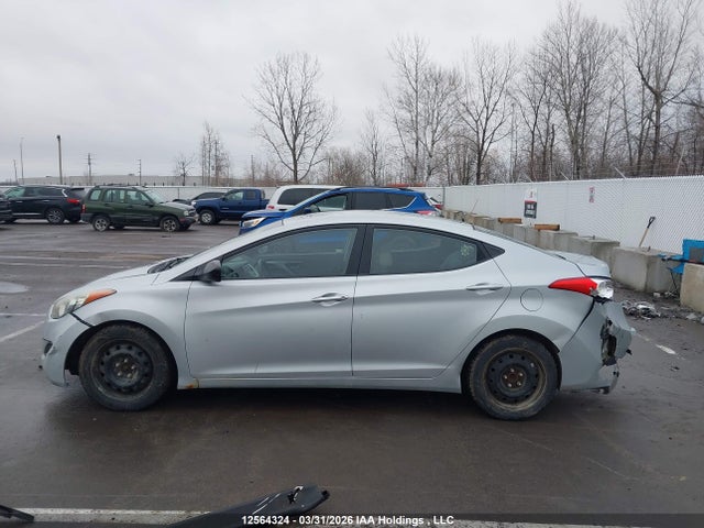 12564324 :رقم المزاد ، 5NPDH4AE5BH040060 vin ، 2011 Hyundai Elantra Gls/limited مزاد بيع