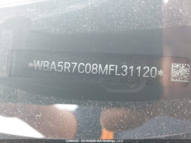 WBA5R7C08MFL31120 BMW 330XI