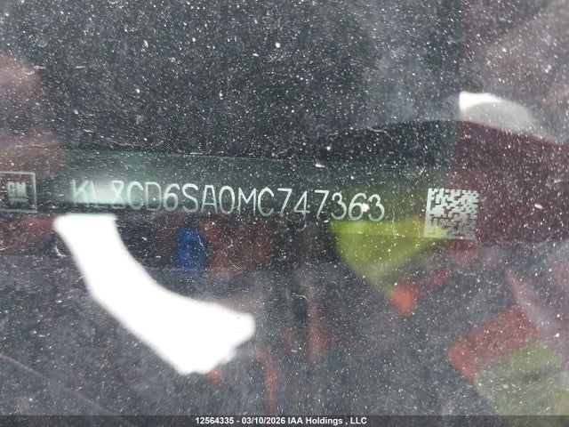Продаж на аукціоні авто 2021 Chevrolet Spark 1lt, vin: KL8CD6SA0MC747363, номер лоту: 12564335