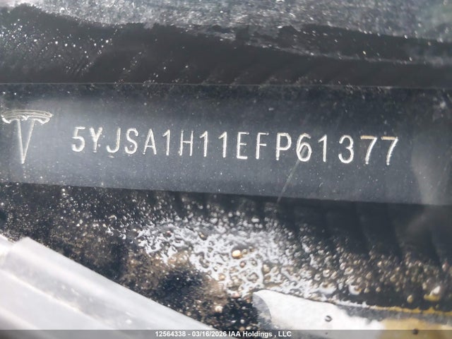 Tesla MODEL S 2014 5YJSA1H11EFP61377 Image 17