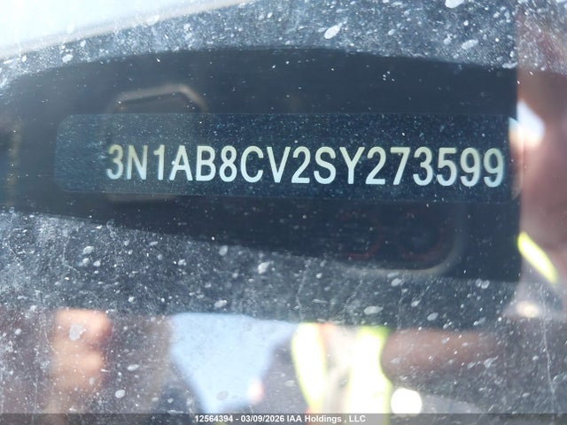 3N1AB8CV2SY273599 Nissan SENTRA SV