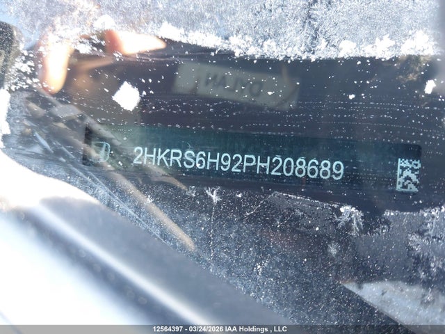 Aukcja sprzedaży 2023 Honda Cr-v Touring Hybrid, vin: 2HKRS6H92PH208689, numer aukcji: 12564397
