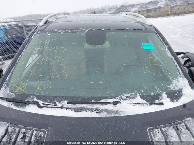 Aukcja sprzedaży 2012 Mercedes-benz Ml 350 Bluetec 4matic, vin: 4JGDA2EB0CA029593, numer aukcji: 12564420
