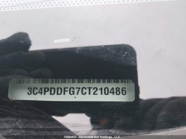 12564422 :رقم المزاد ، 3C4PDDFG7CT210486 vin ، 2012 Dodge Journey R/t مزاد بيع