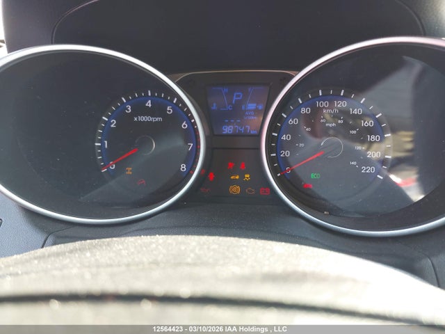 12564423 :رقم المزاد ، KM8JUCAC9CU439936 vin ، 2012 Hyundai Tucson Gls/limited مزاد بيع