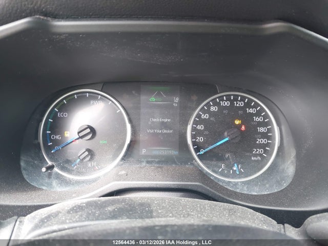 12564436 :رقم المزاد ، 2T3BWRFV7LW052272 vin ، 2020 Toyota Rav4 Le مزاد بيع