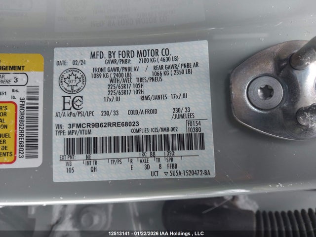 3FMCR9B62RRE68023 Ford Bronco Sport Big Bend