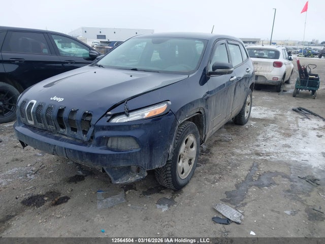 12564504 :رقم المزاد ، 1C4PJMAB3EW285283 vin ، 2014 Jeep Cherokee Sport مزاد بيع