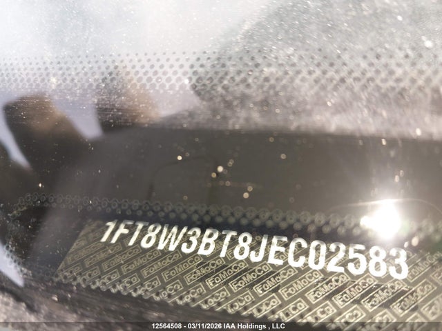 2018 Ford F350 Super Duty მანქანა იყიდება აუქციონზე, vin: 1FT8W3BT8JEC02583, აუქციონის ნომერი: 12564508