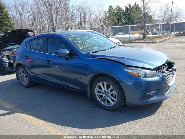2018 Mazda Mazda3 მანქანა იყიდება აუქციონზე, vin: 3MZBN1L70JM223871, აუქციონის ნომერი: 12564519